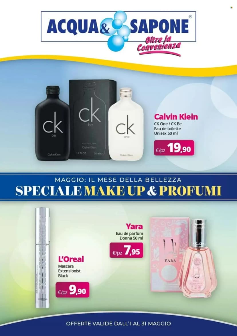 Volantino Acqua & Sapone