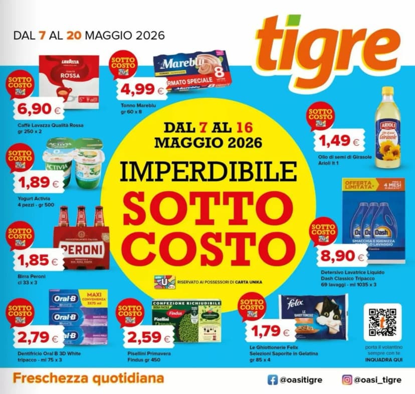Volantino Tigre