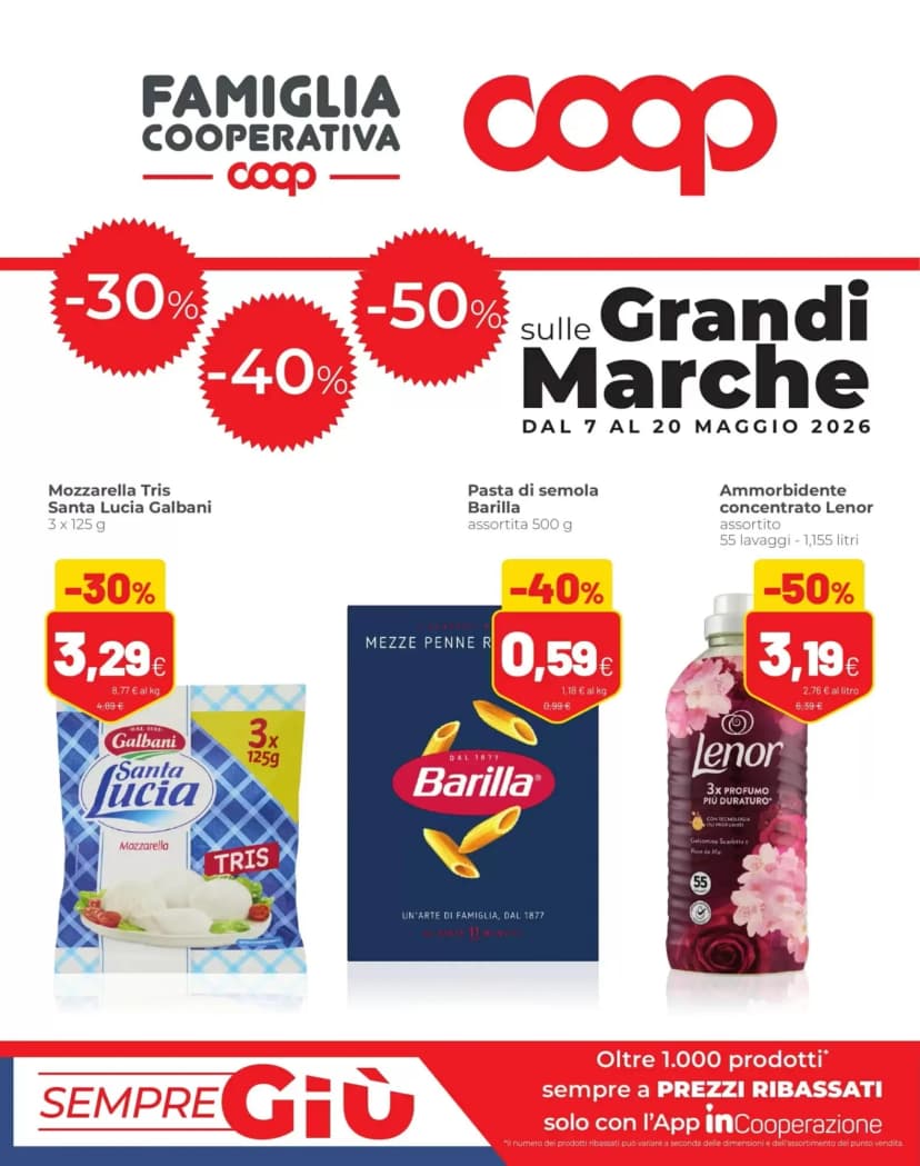 Volantino Coop
