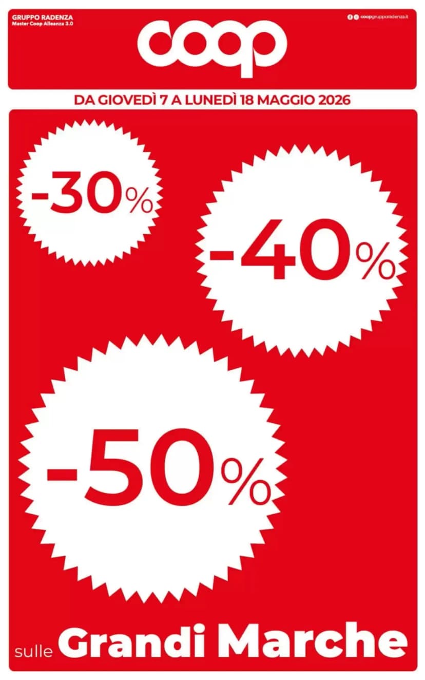 Volantino Coop