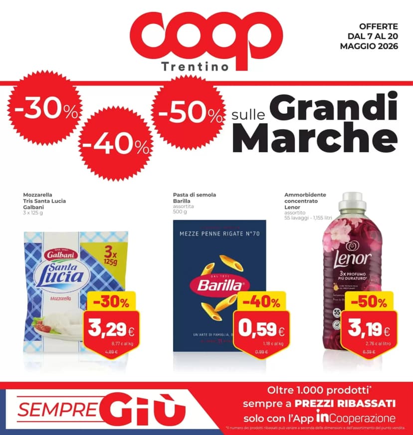 Volantino Coop