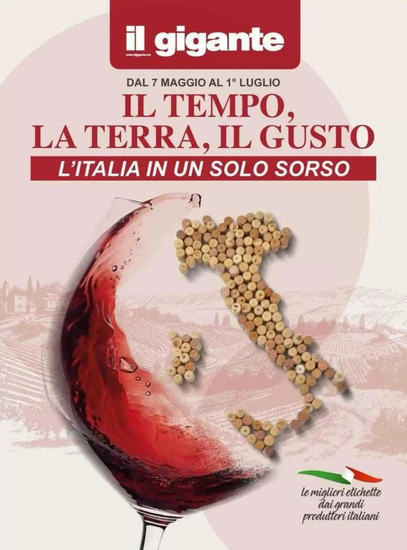 Volantino Il gigante