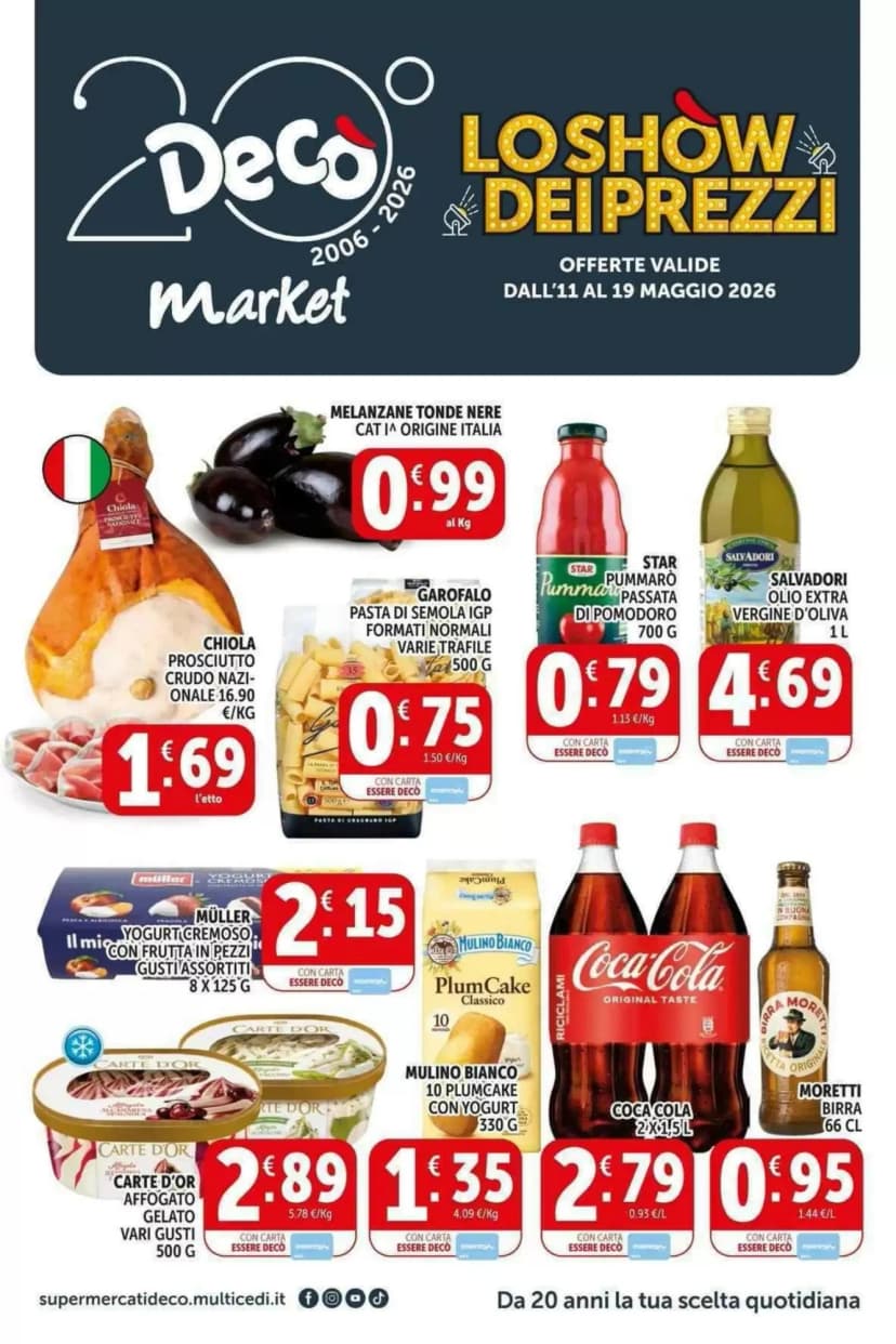 Volantino Decò Supermercati
