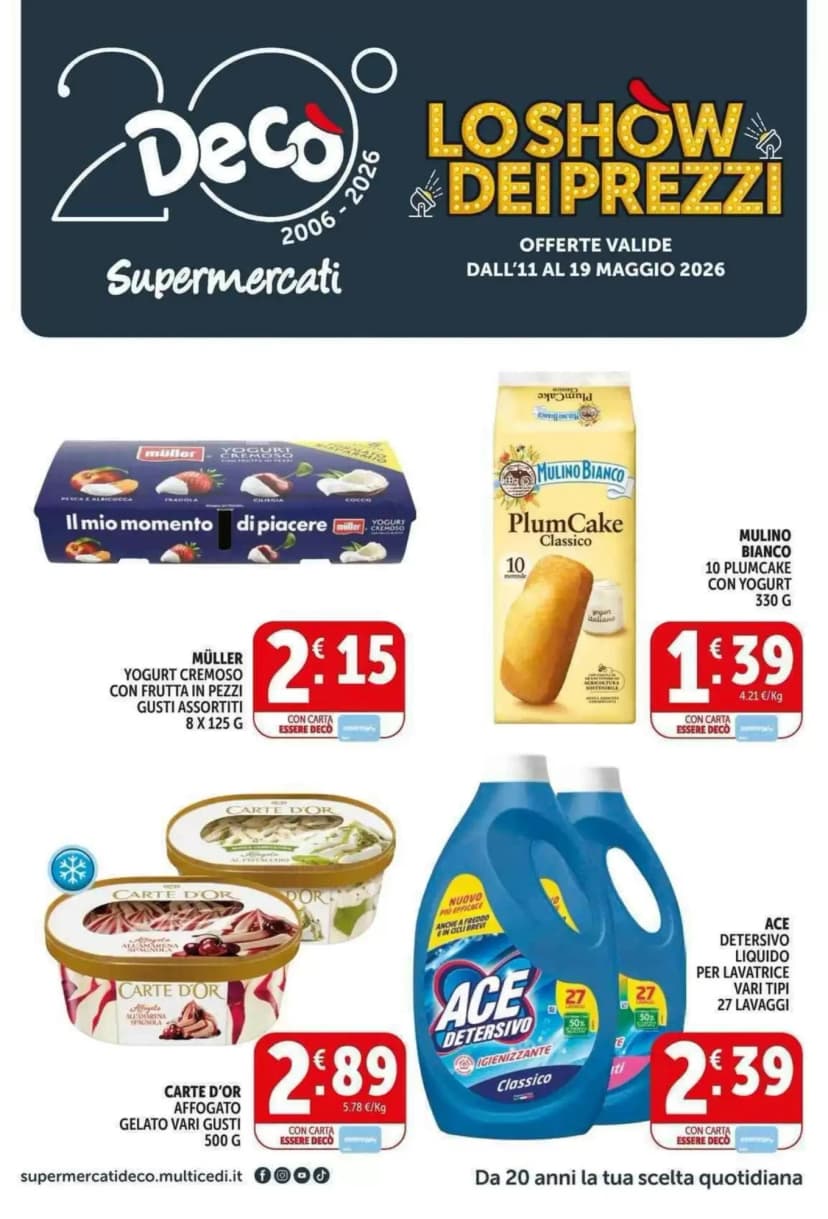 Volantino Decò Supermercati
