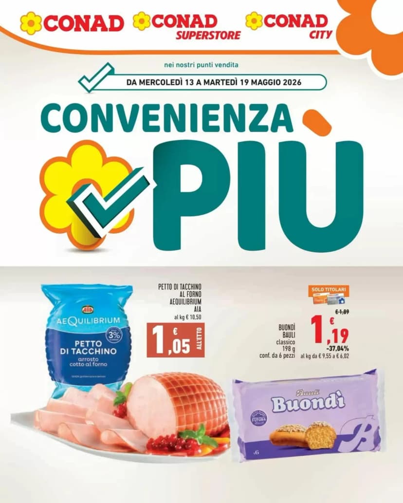 Volantino Conad City