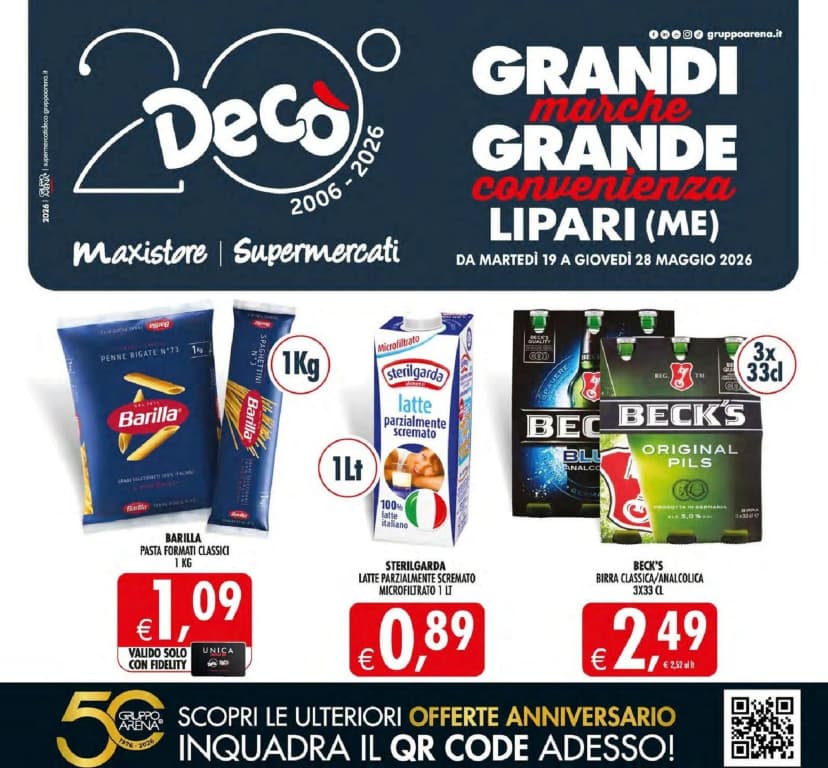 Volantino Decò Supermercati