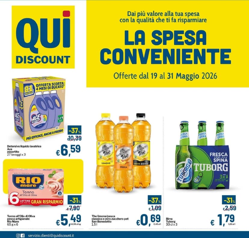 Volantino Qui Discount