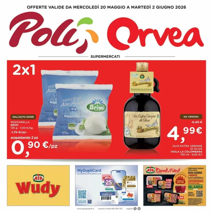 Volantino Orvea