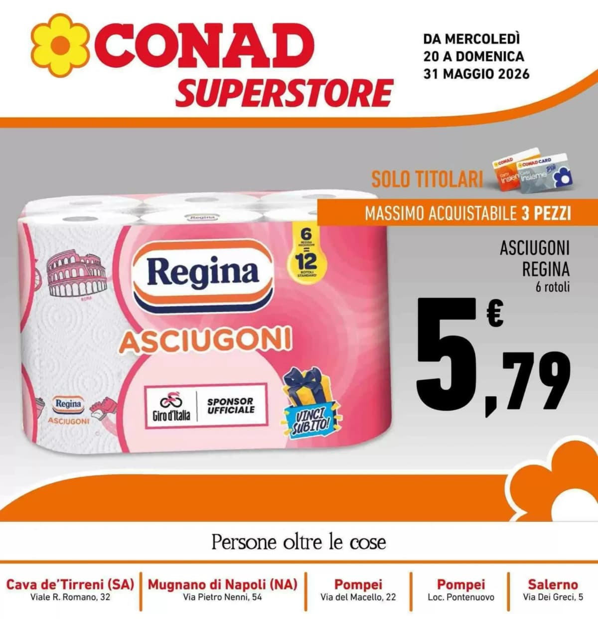 Copertina volantino Conad Superstore
