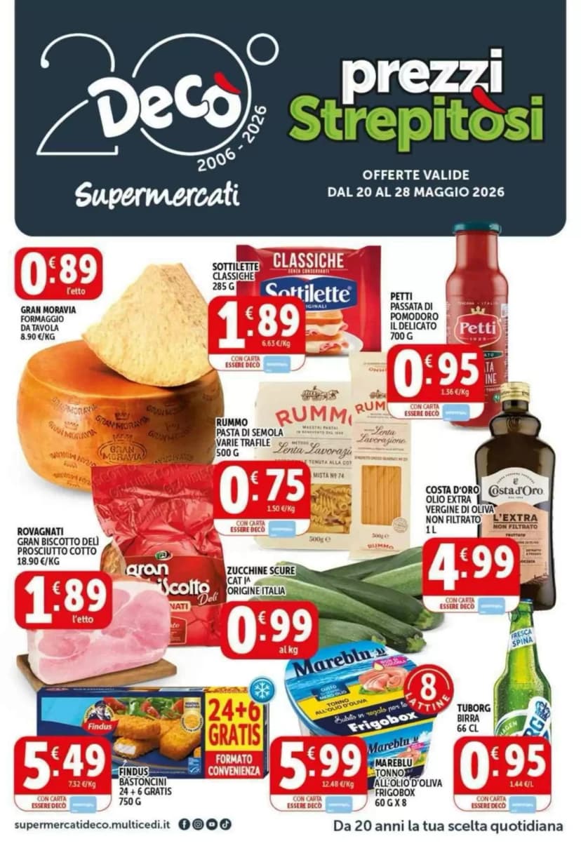 Volantino Decò Supermercati