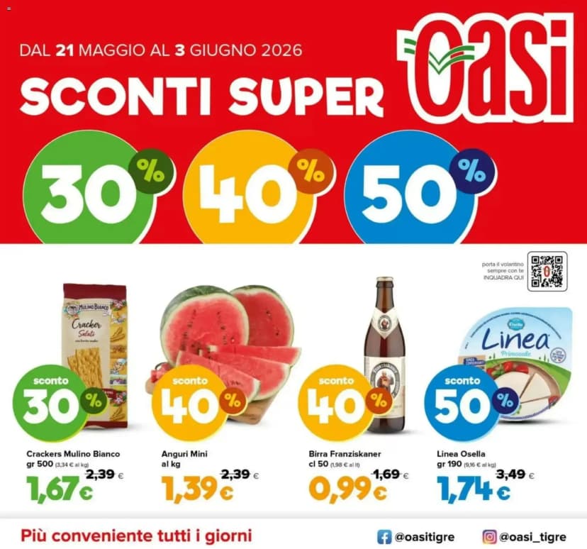 Volantino Oasi