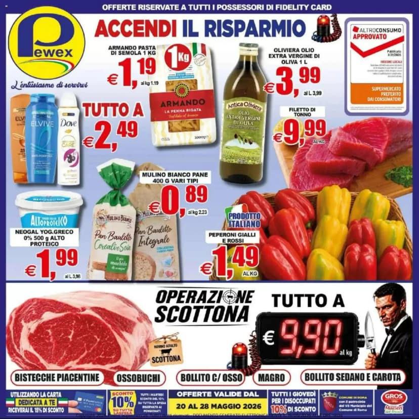 Volantino Pewex