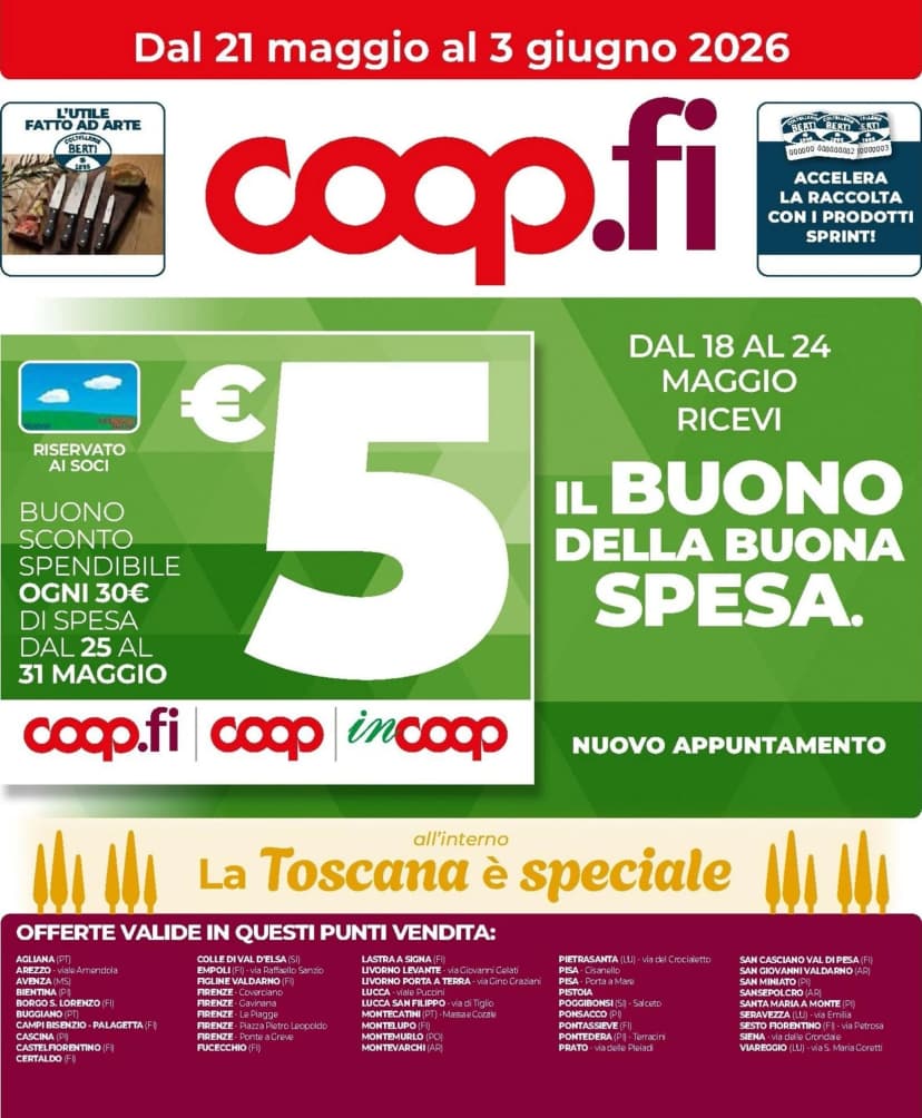 Volantino Coop