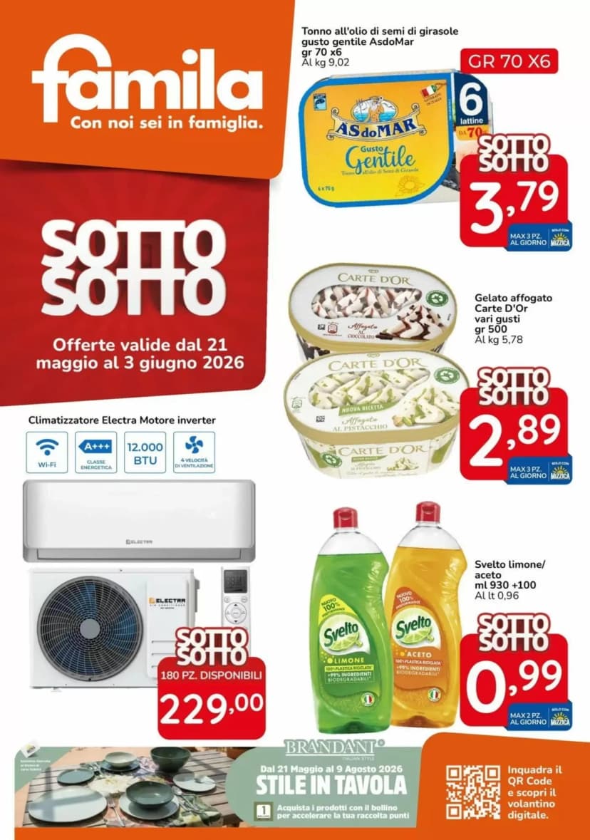 Volantino Famila Market