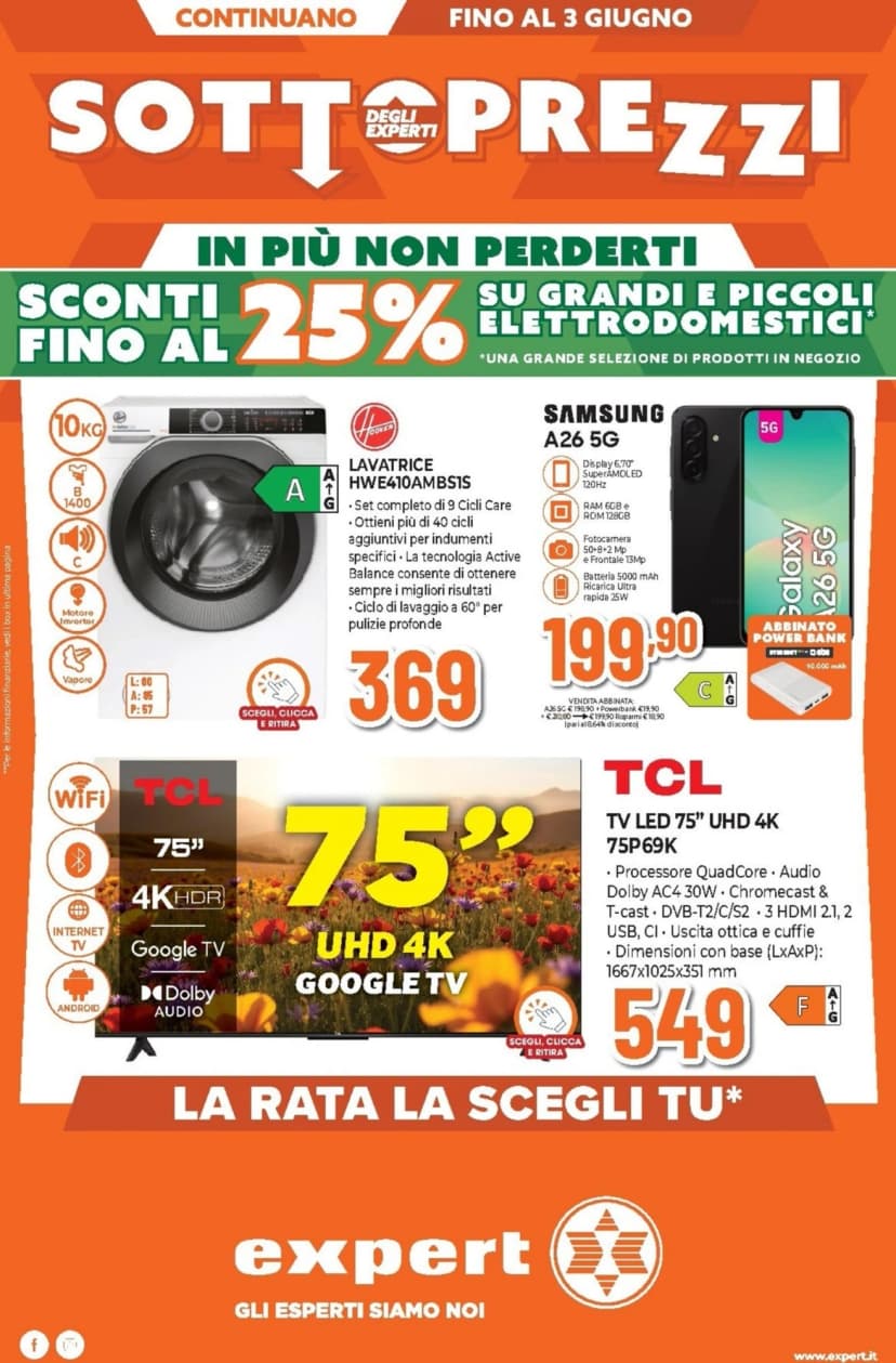 Volantino Expert di Lella