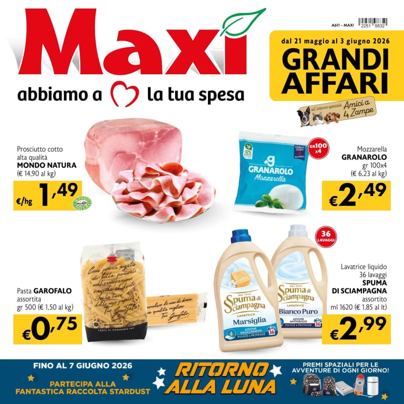 Volantino Maxi Supermercati