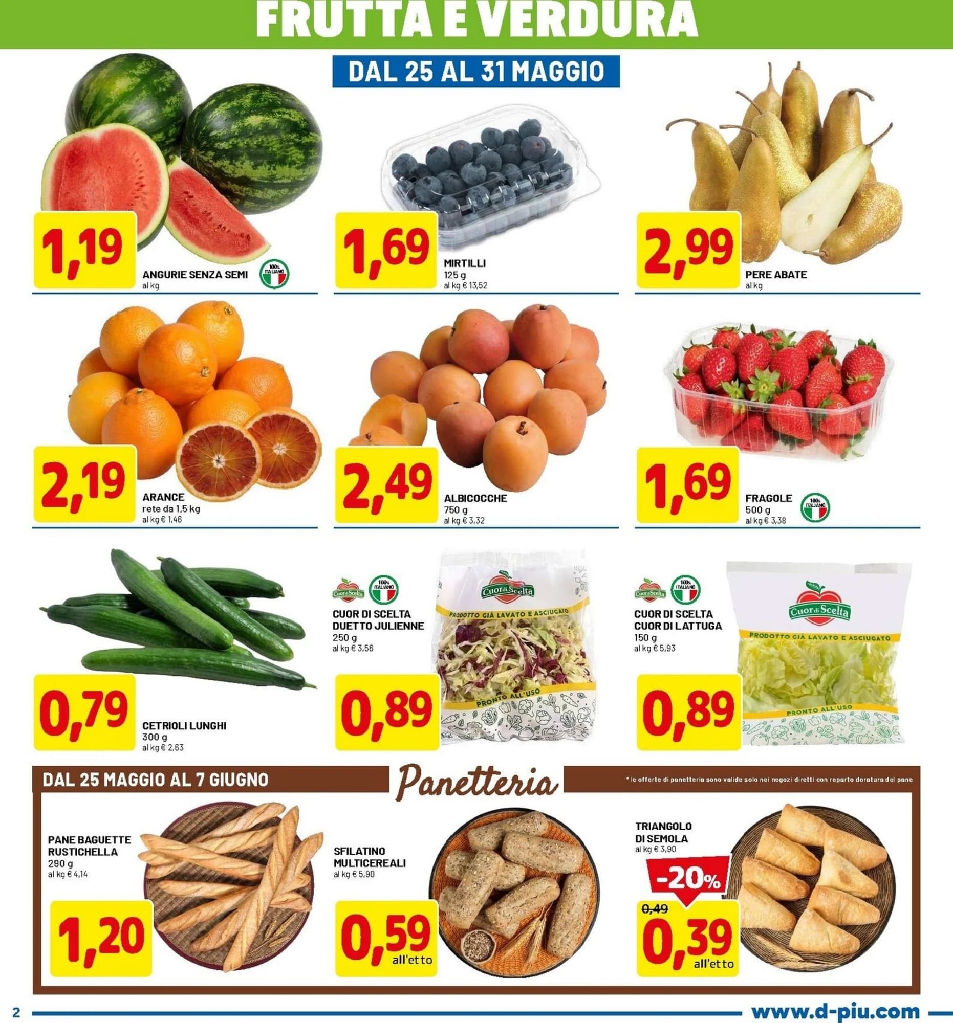 Pagina 2 - Anteprima Volantino Dpiu: Offerte valide dal 25 Maggio al 7 Giugno 2026