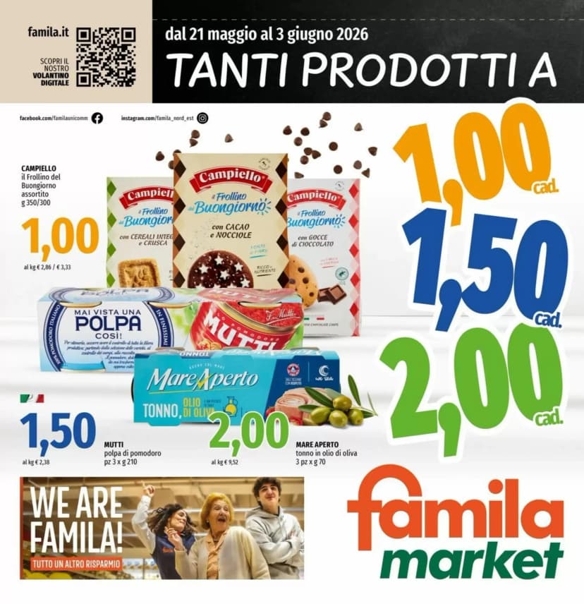 Volantino Famila Market