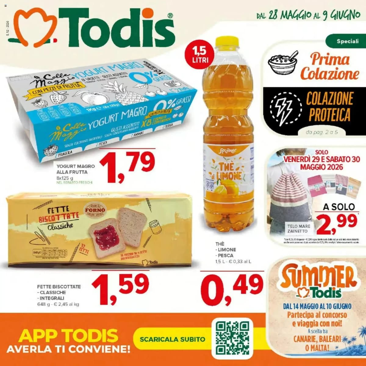 Copertina volantino Todis