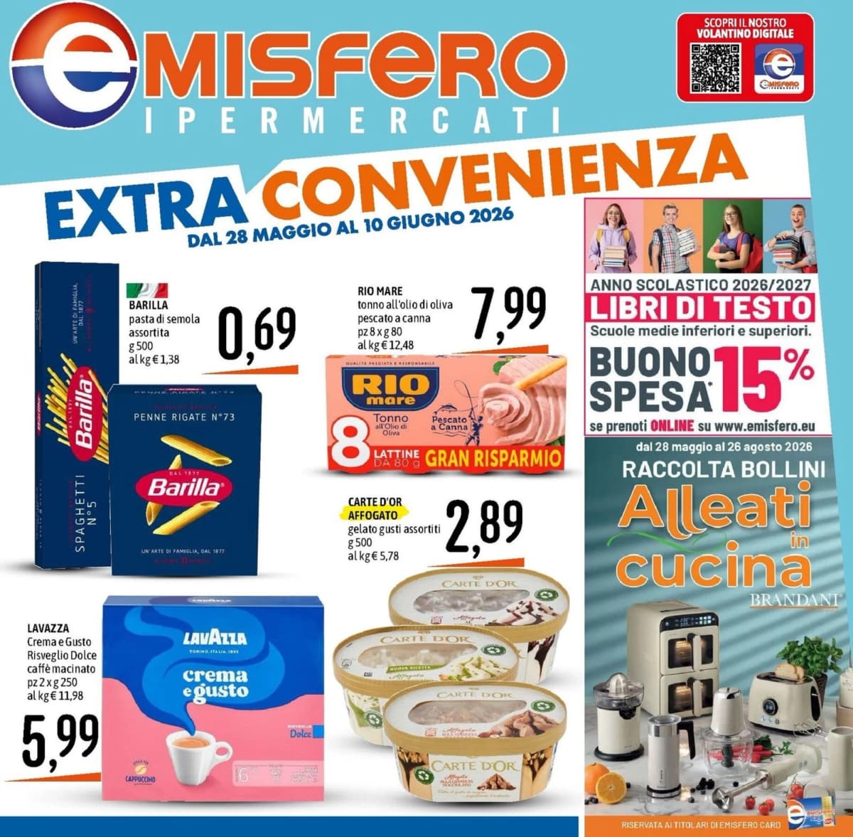 Copertina volantino Emisfero