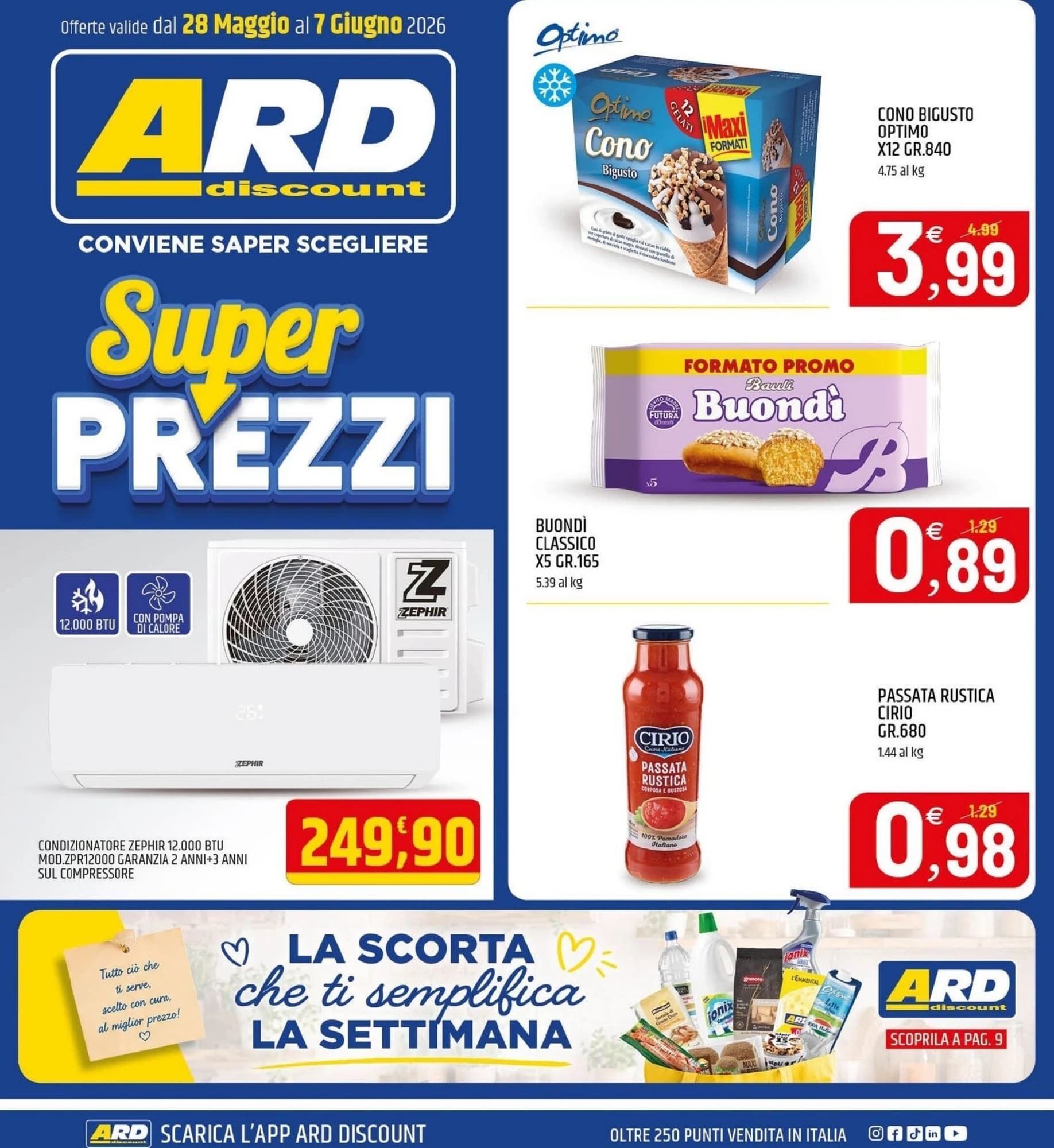 Pagina 1 - Anteprima Volantino Ard: Offerte valide dal 28 Maggio al 7 Giugno 2026