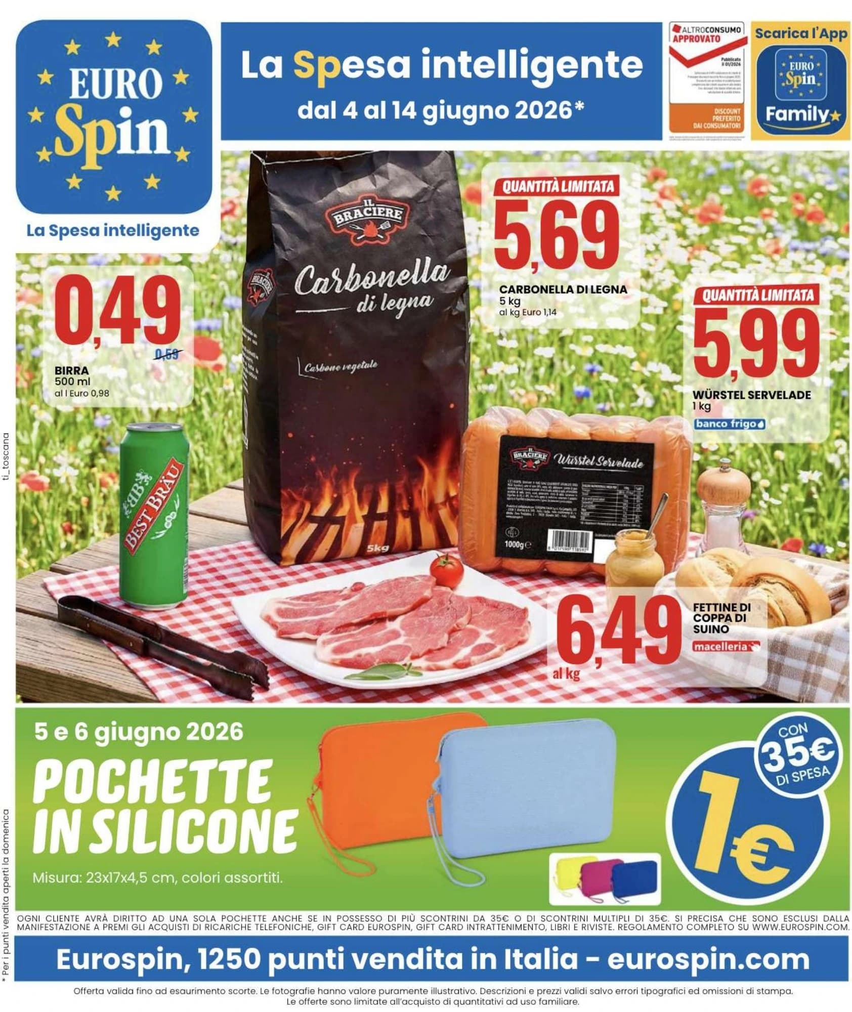 Pagina 2 - Anteprima Volantino Eurospin: Offerte valide dal 4 al 14 Giugno 2026