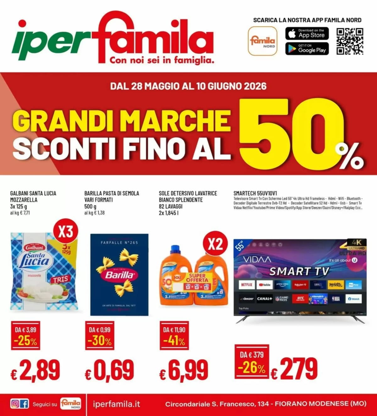 Copertina volantino Iperfamila
