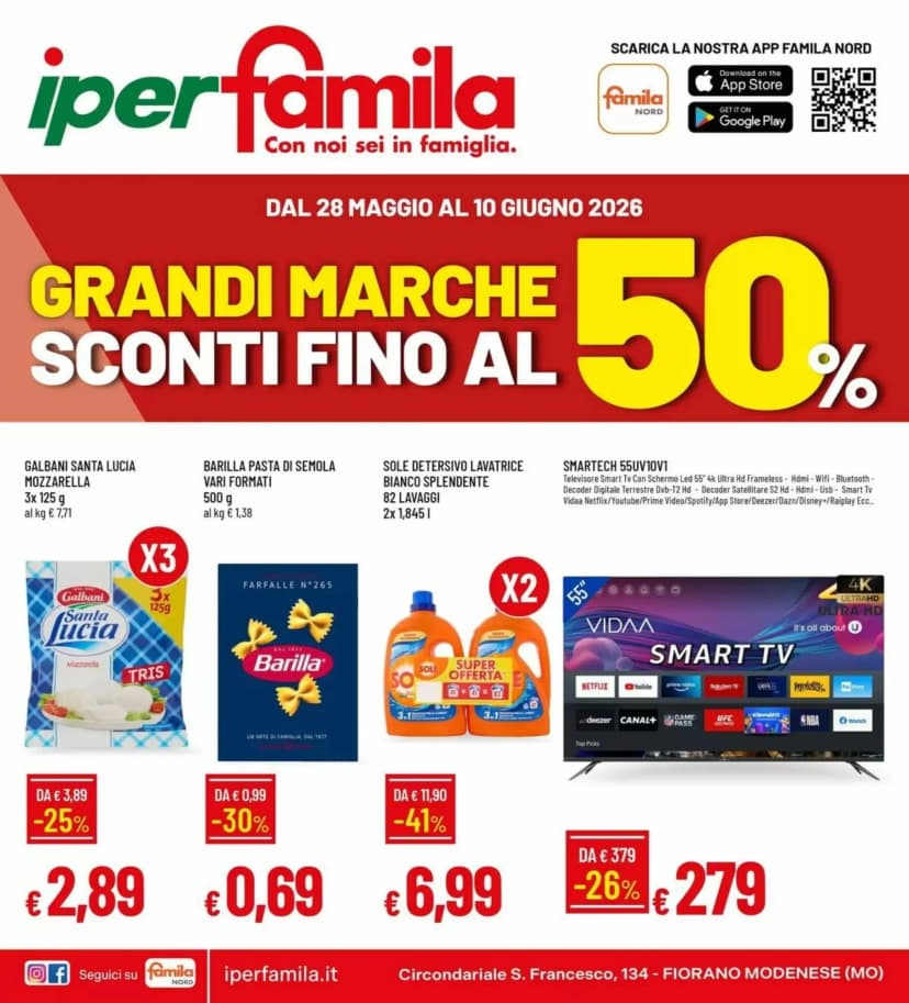 Volantino Iperfamila