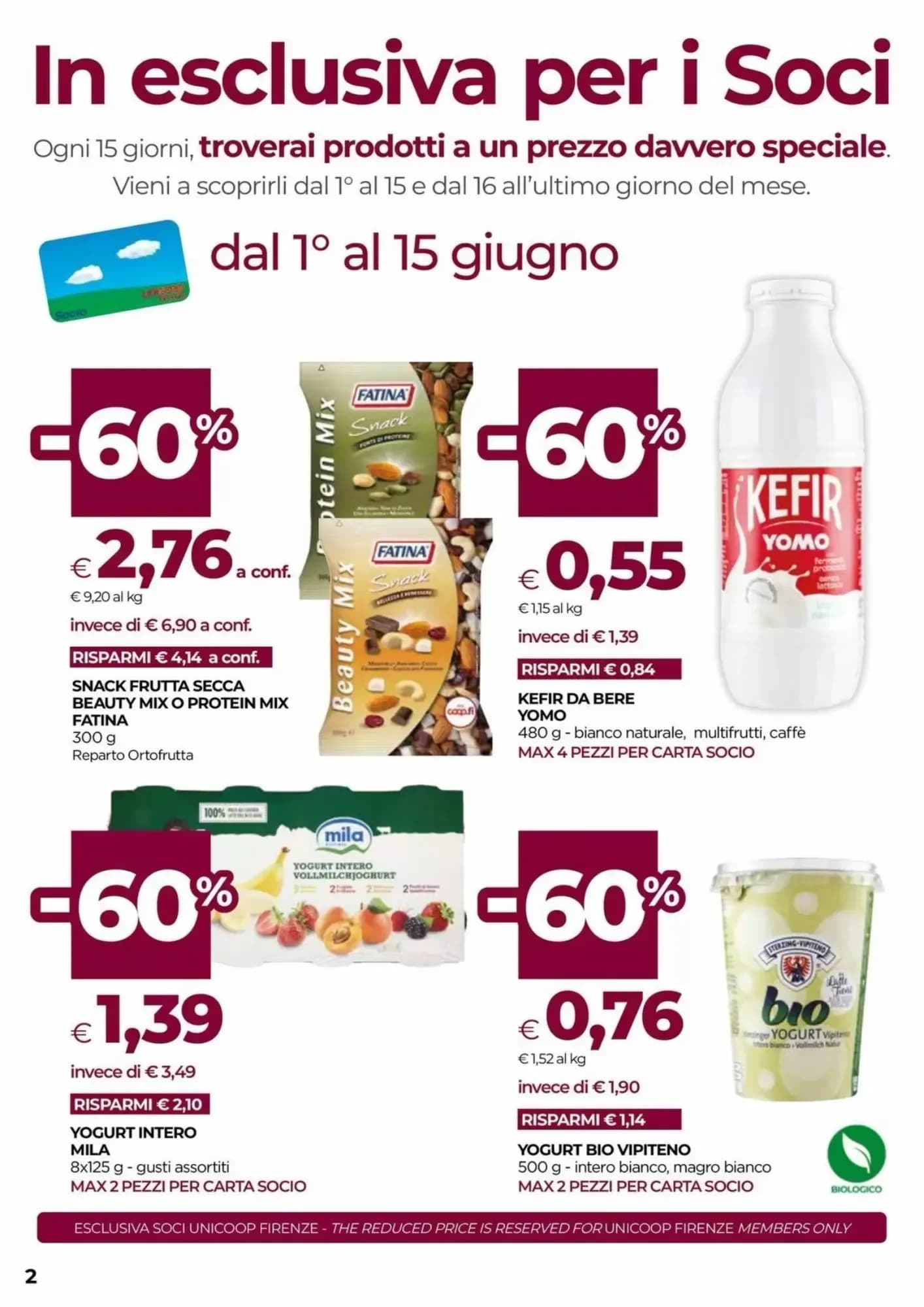 Pagina 2 - Anteprima Volantino Incoop: Offerte valide dal 27 Maggio al 9 Giugno 2026