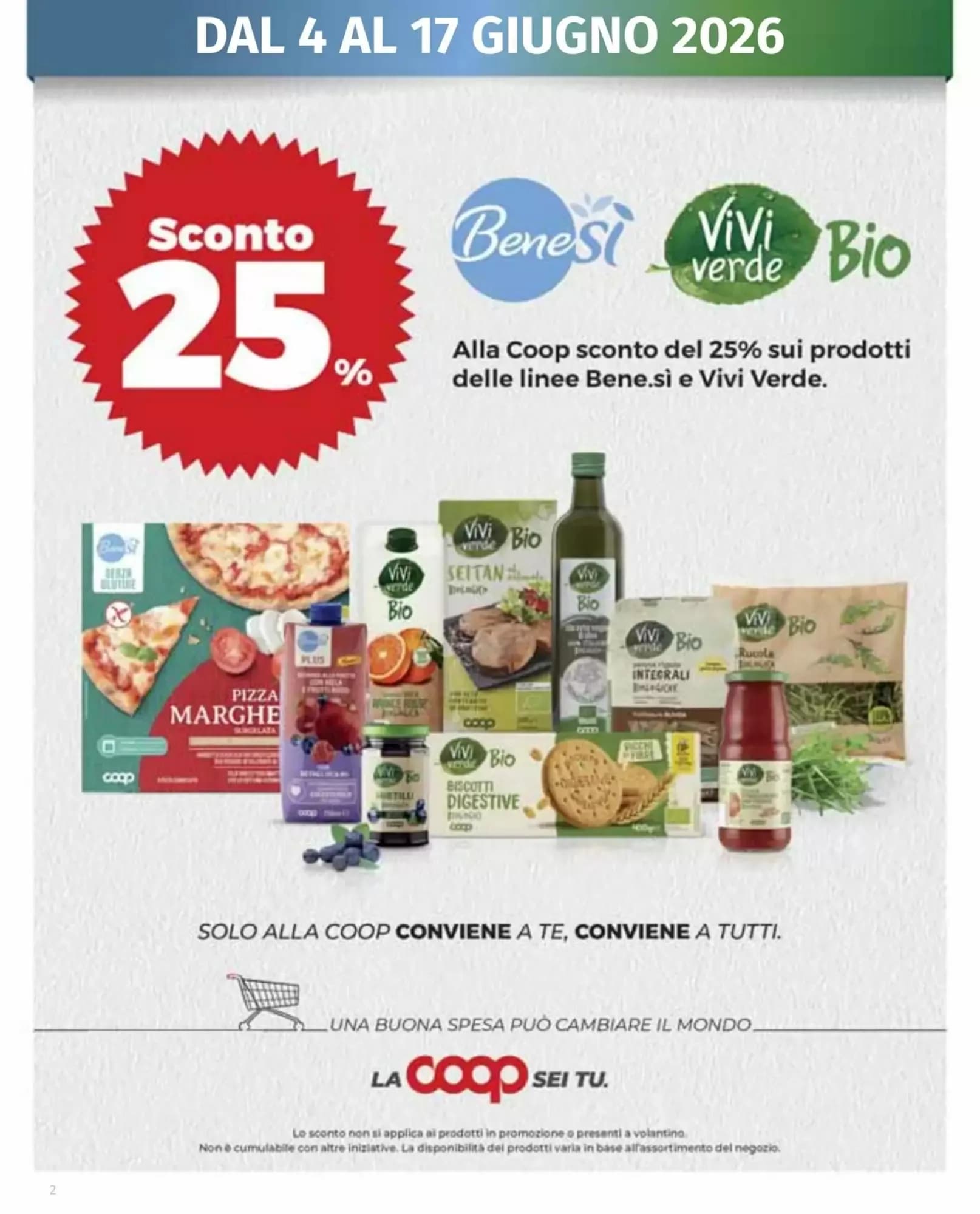 Pagina 2 - Anteprima Volantino Coop: Offerte valide dal 28 Maggio al 10 Giugno 2026