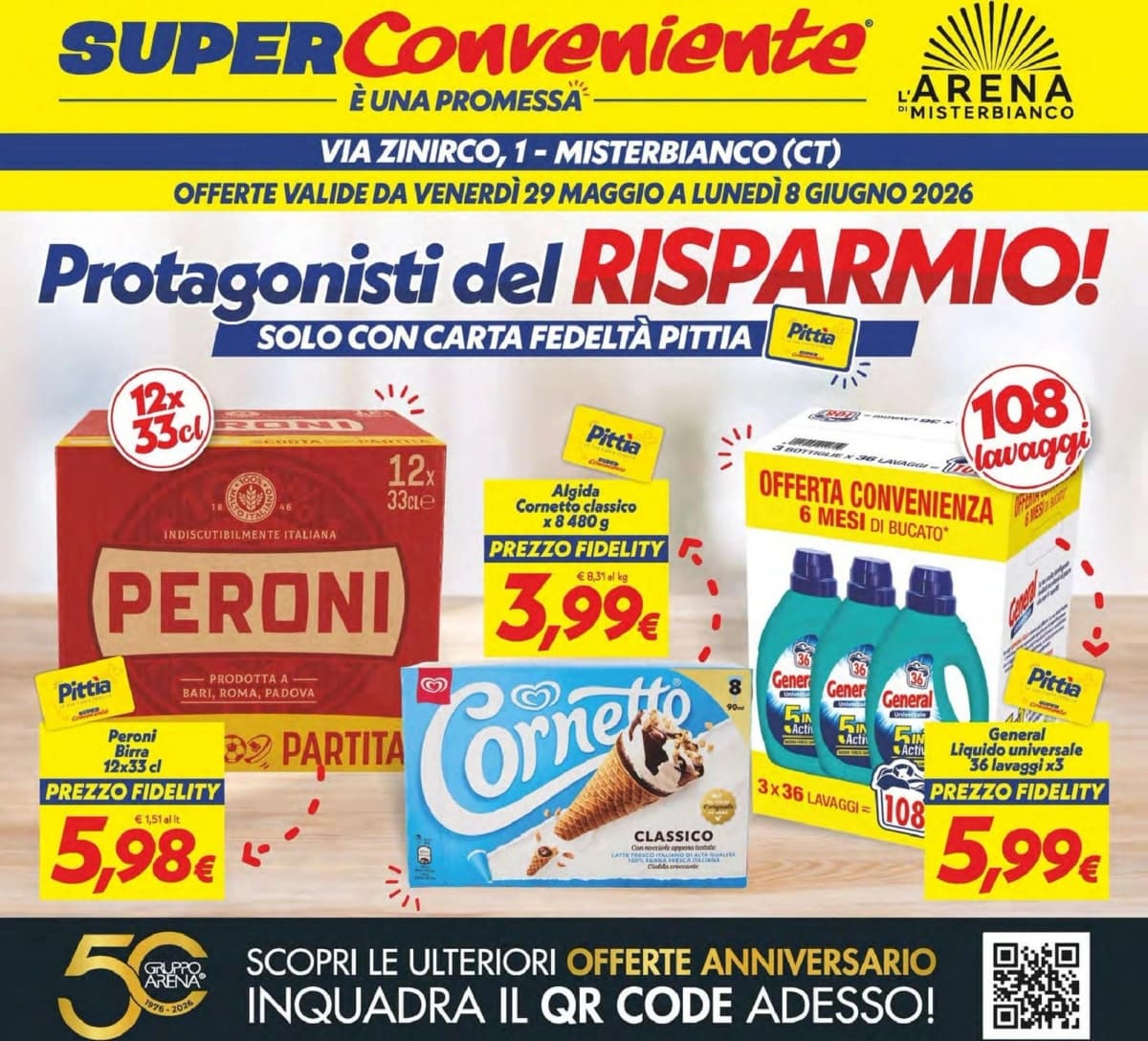 Copertina volantino Superconveniente