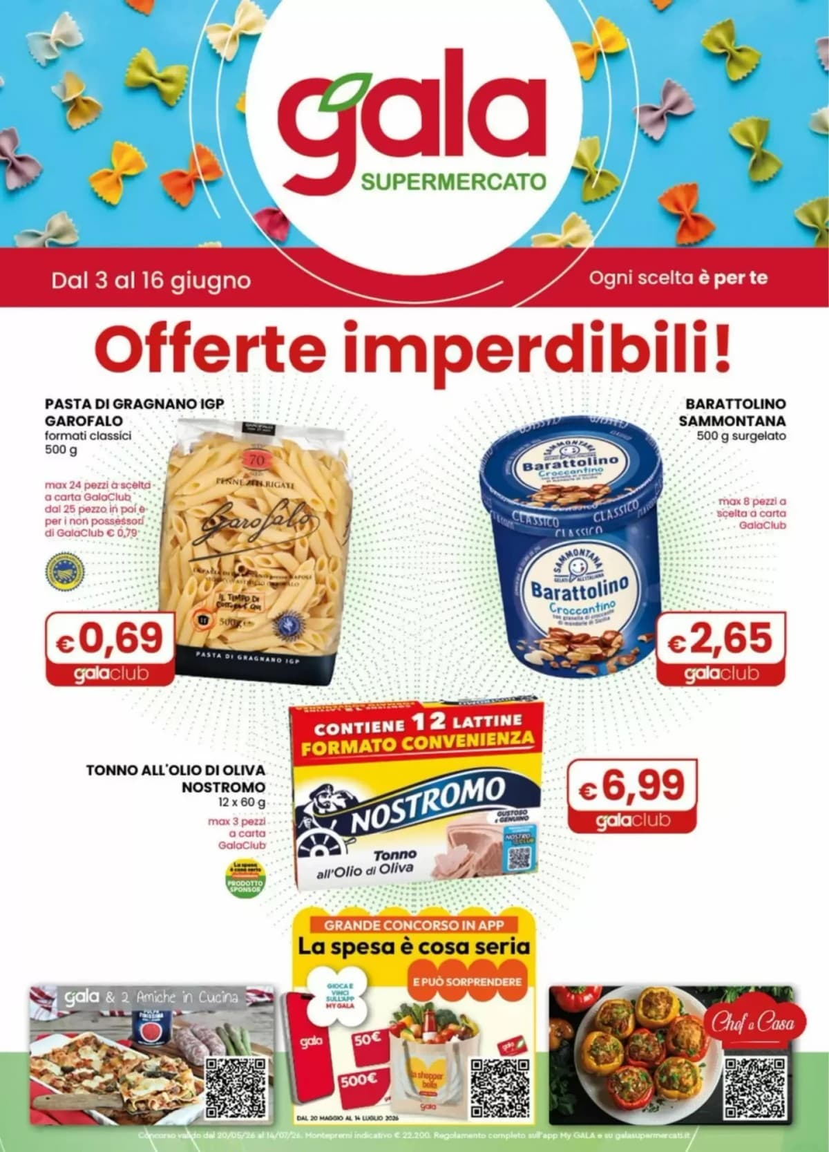 Copertina volantino Gala