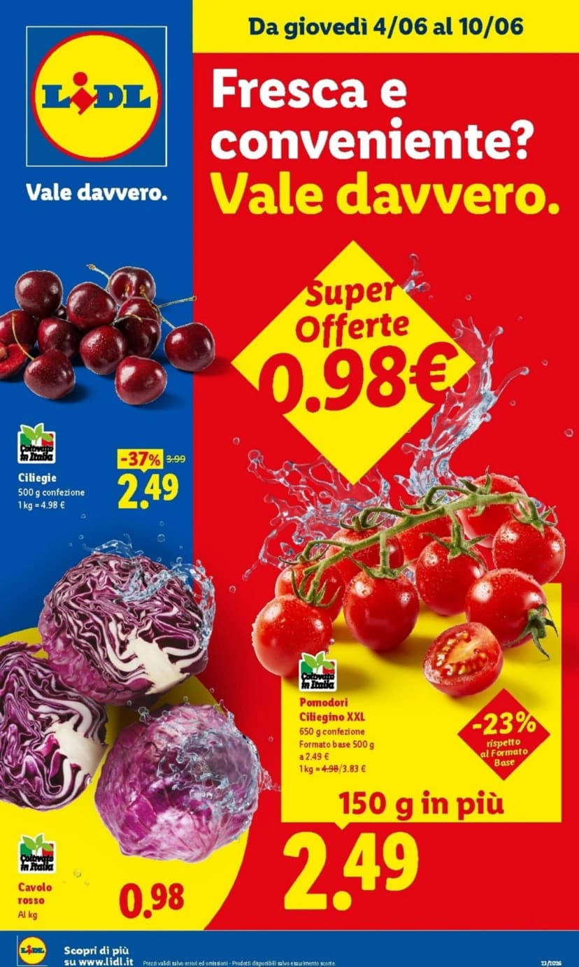 Volantino Lidl
