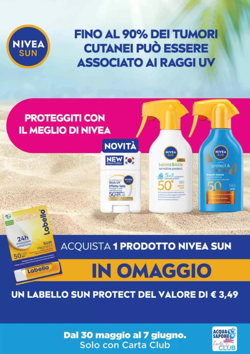 Volantino Acqua & Sapone