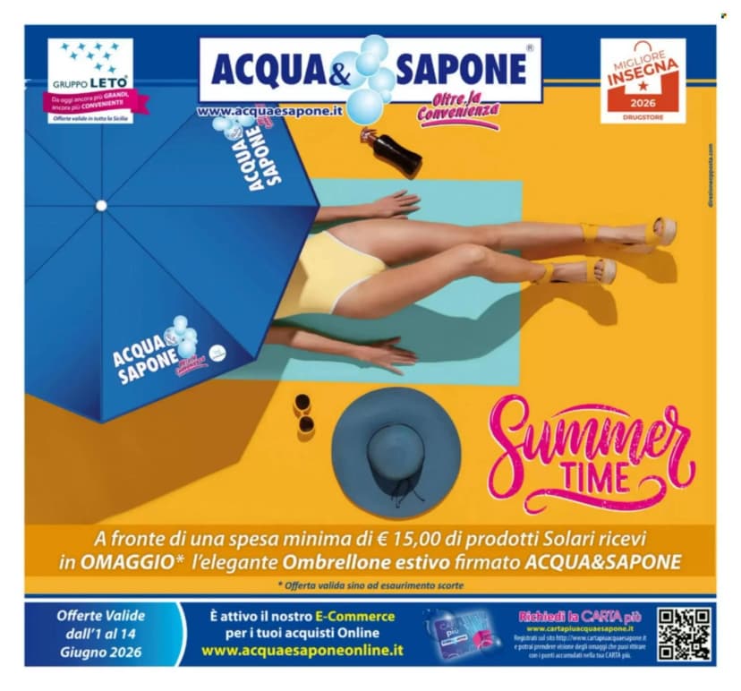 Volantino Acqua & Sapone