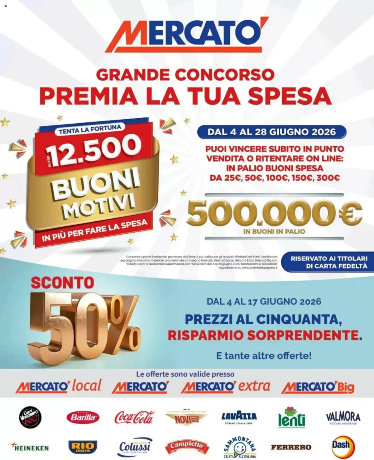 Copertina volantino Mercatò