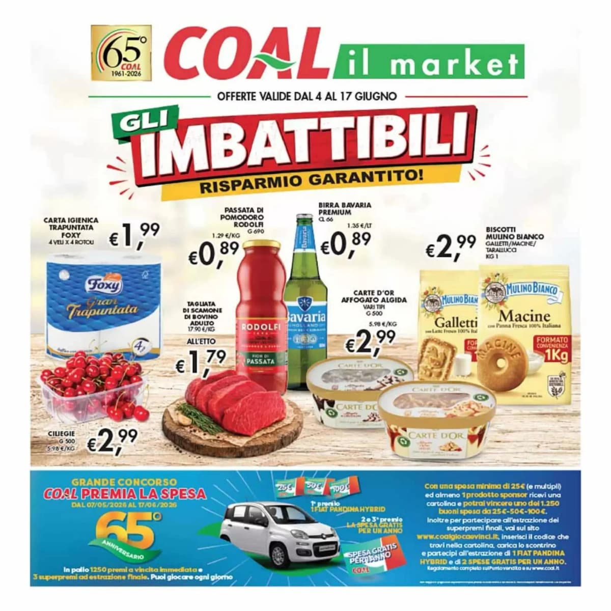 Copertina volantino Coal