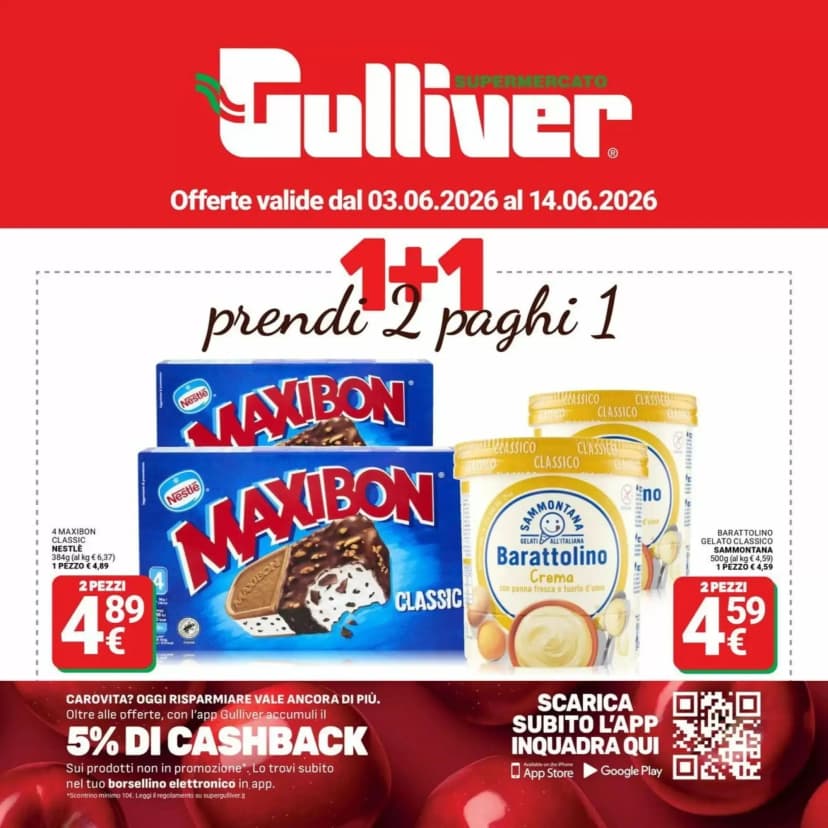 Volantino Gulliver