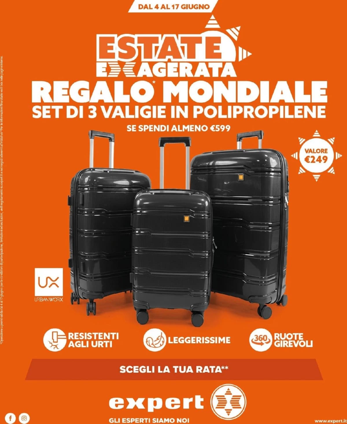 Copertina volantino Expert