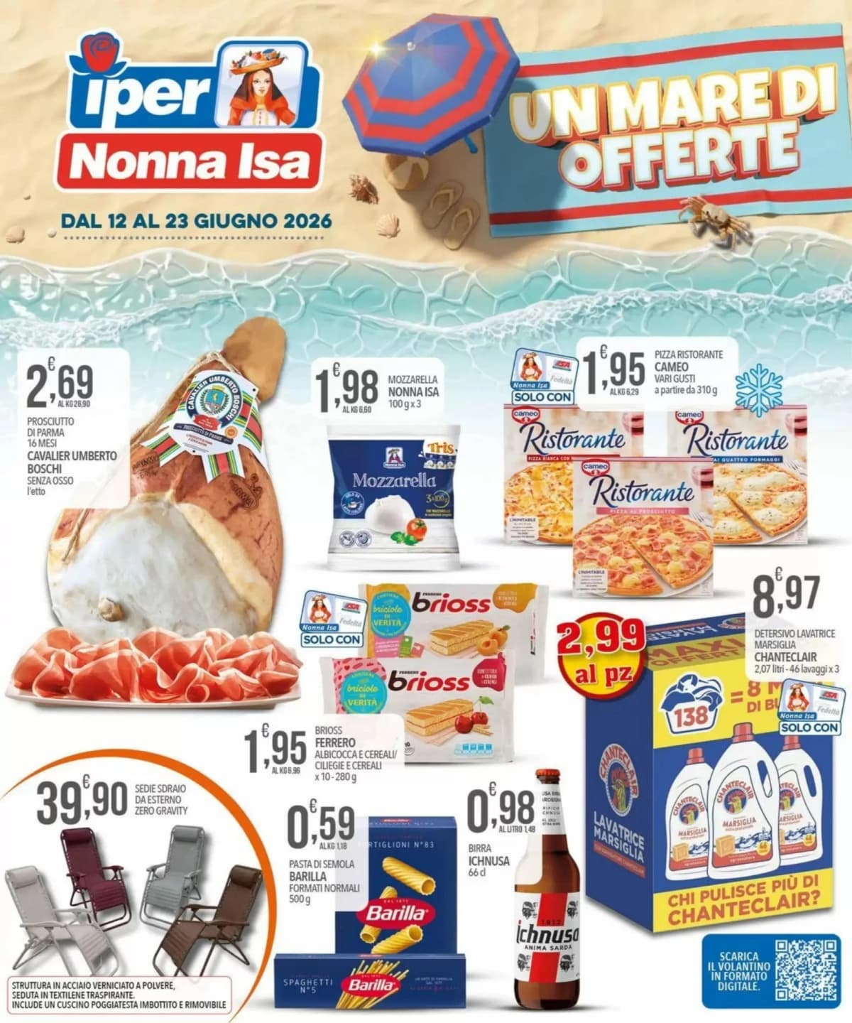 Copertina volantino Iper Nonna Isa