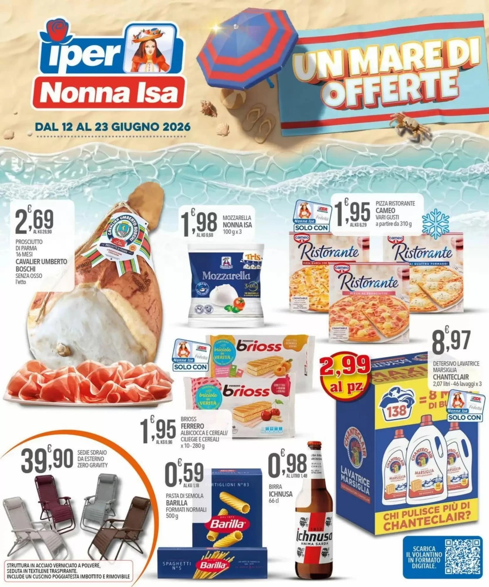 Pagina 1 - Anteprima Volantino Iper Nonna Isa: Offerte valide dal 12 al 23 Giugno 2026