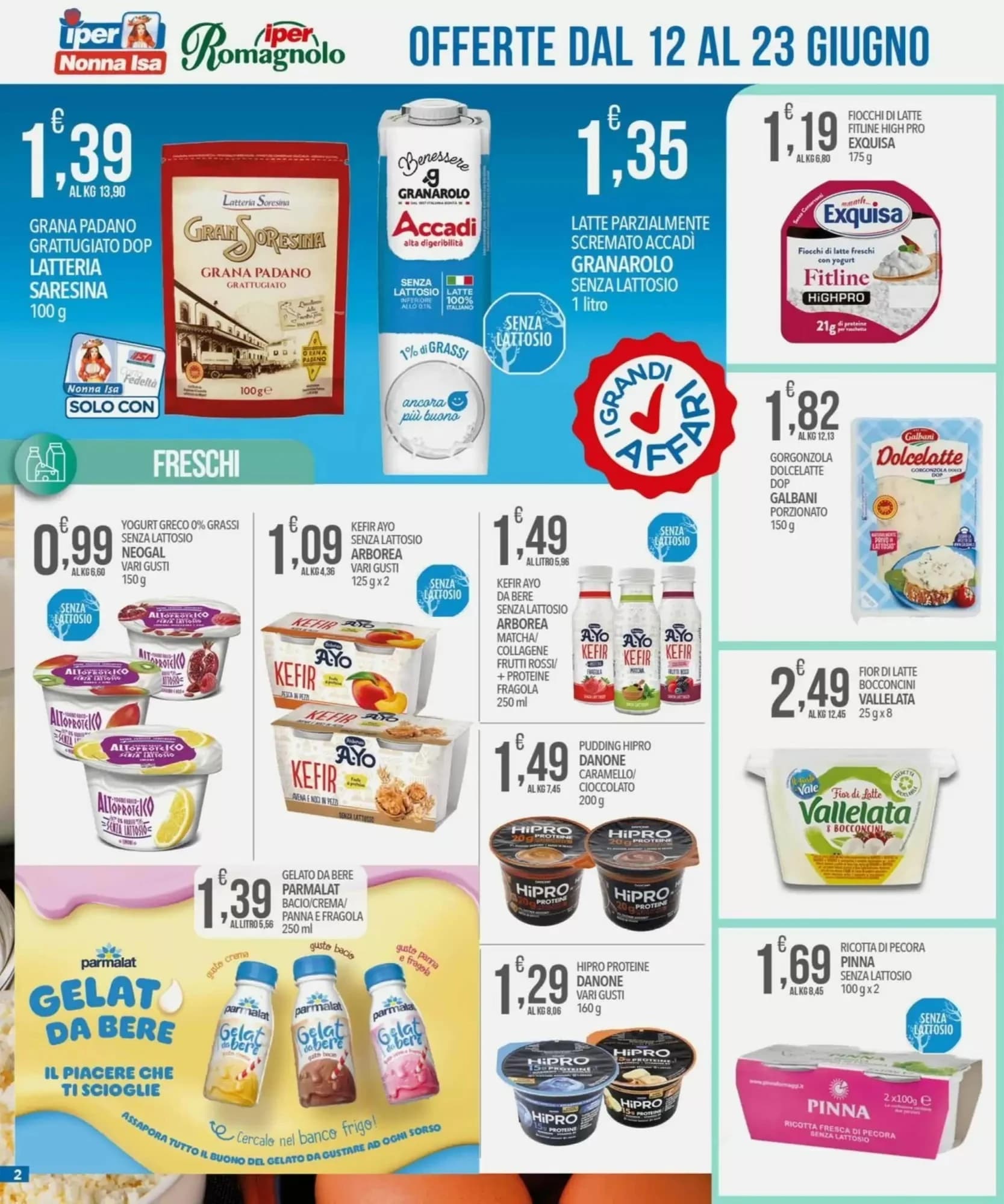 Pagina 2 - Anteprima Volantino Iper Nonna Isa: Offerte valide dal 12 al 23 Giugno 2026