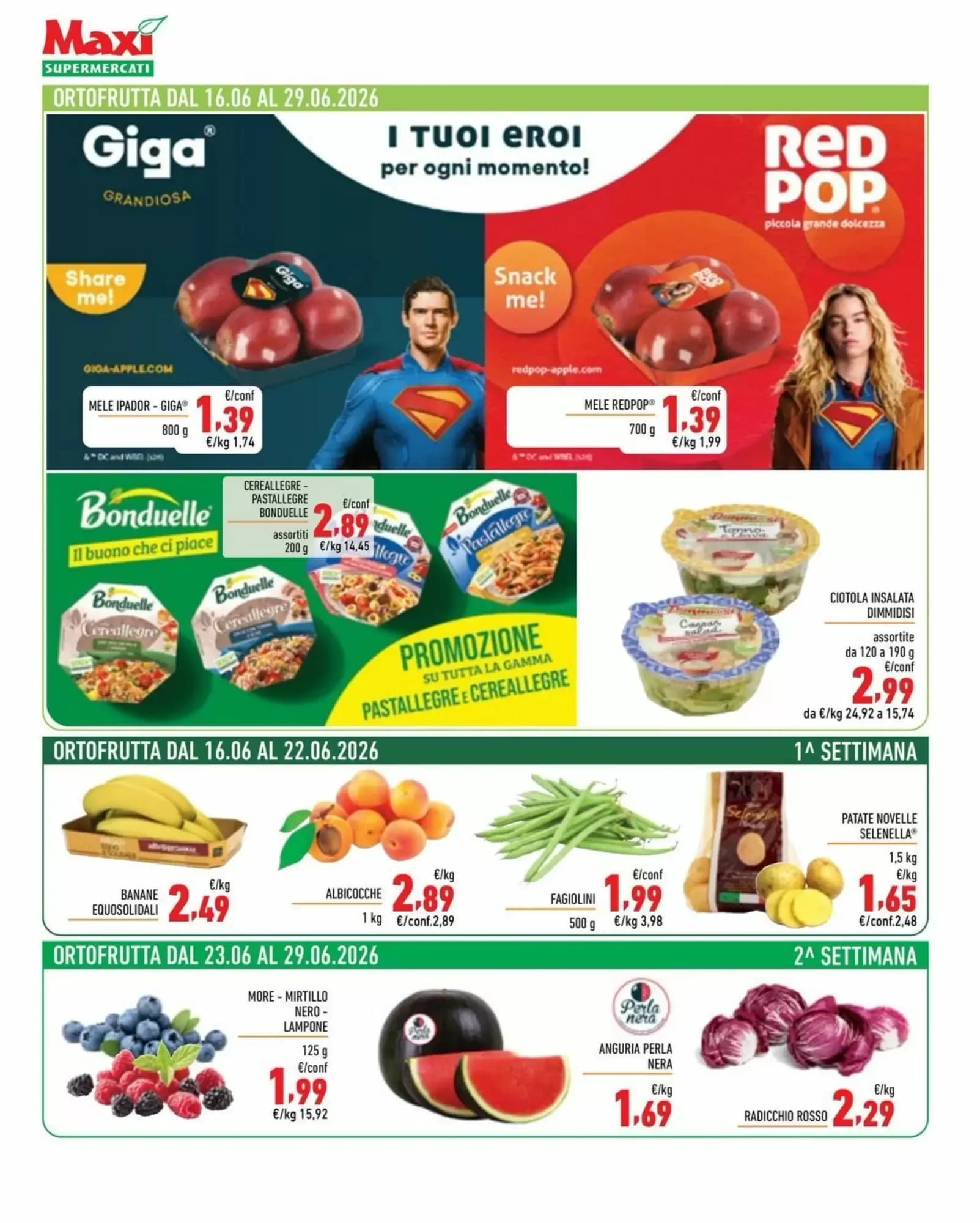 Pagina 2 - Anteprima Volantino Maxi Supermercati: Offerte valide dal 16 al 29 Giugno 2026