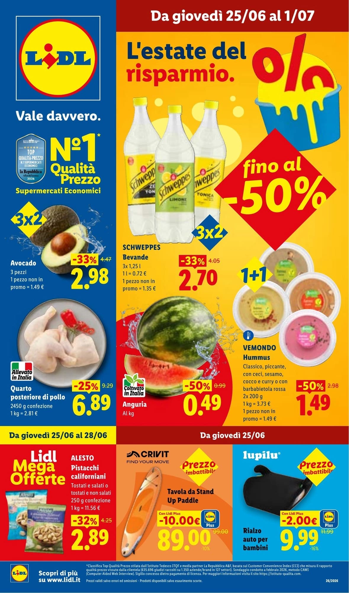 Copertina volantino Lidl