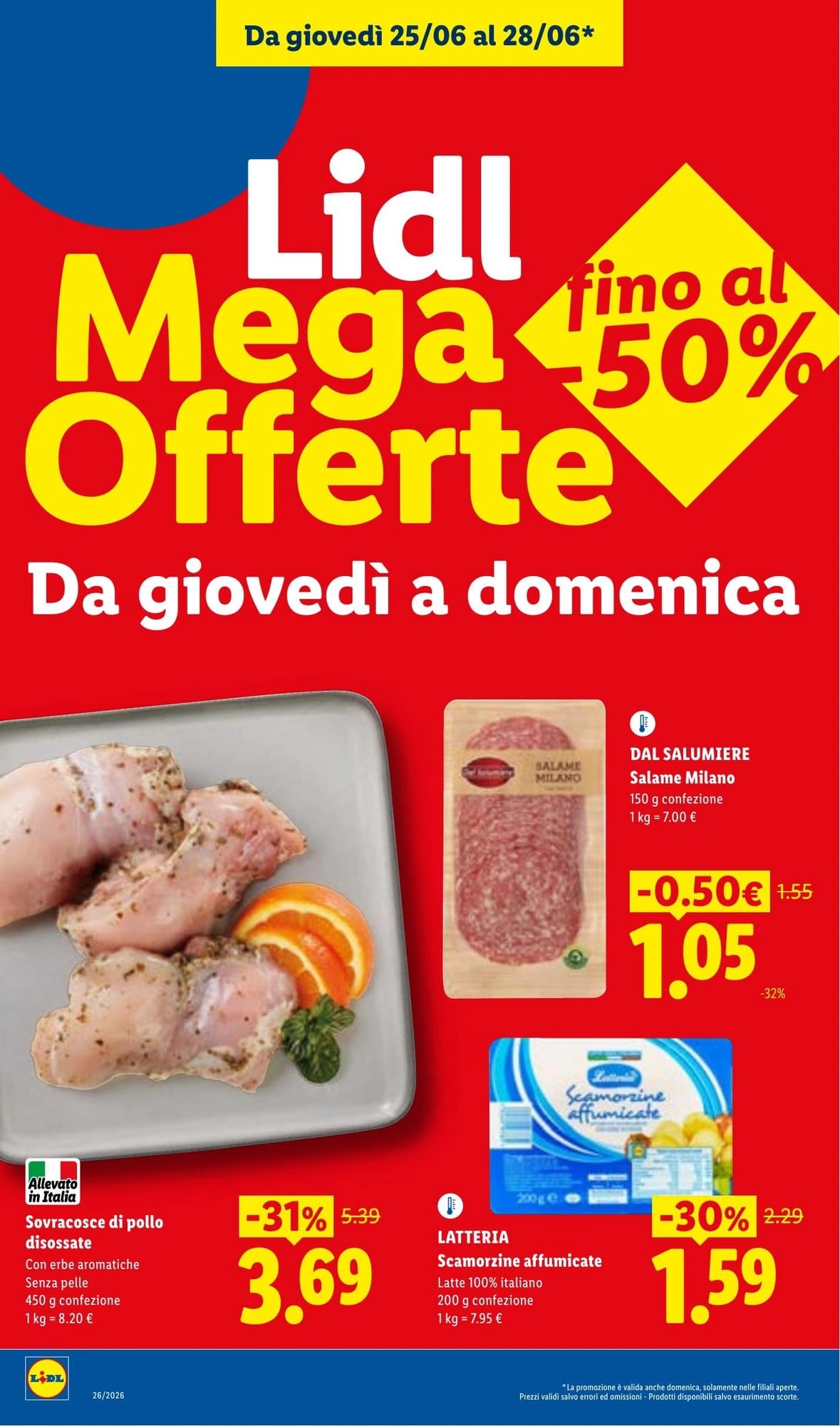 Pagina 2 - Anteprima Volantino Lidl: Offerte valide dal 25 Giugno al 1 Luglio 2026