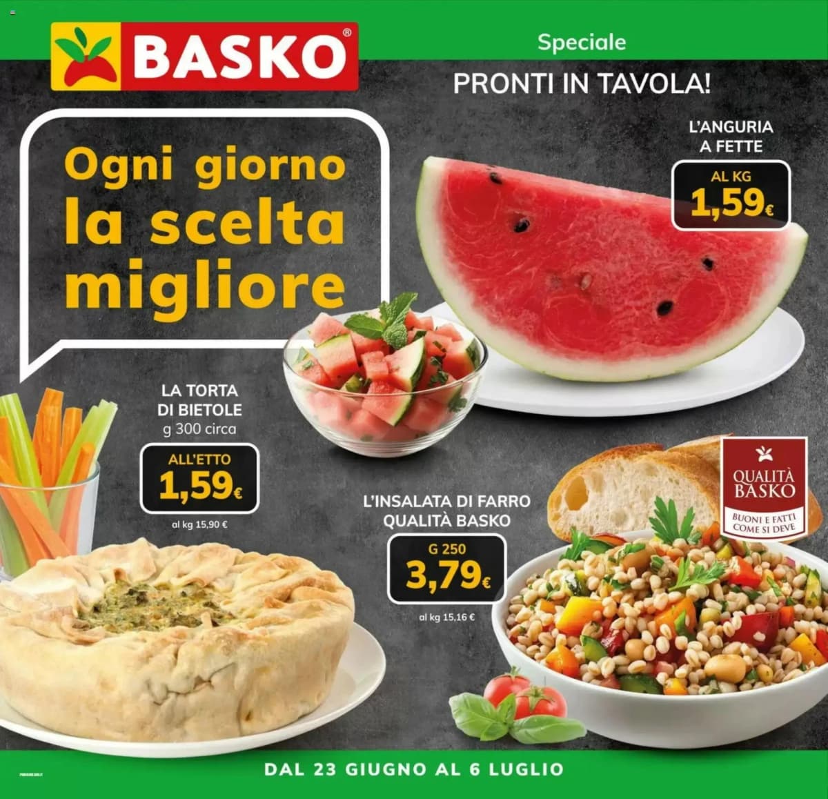 Copertina volantino Basko