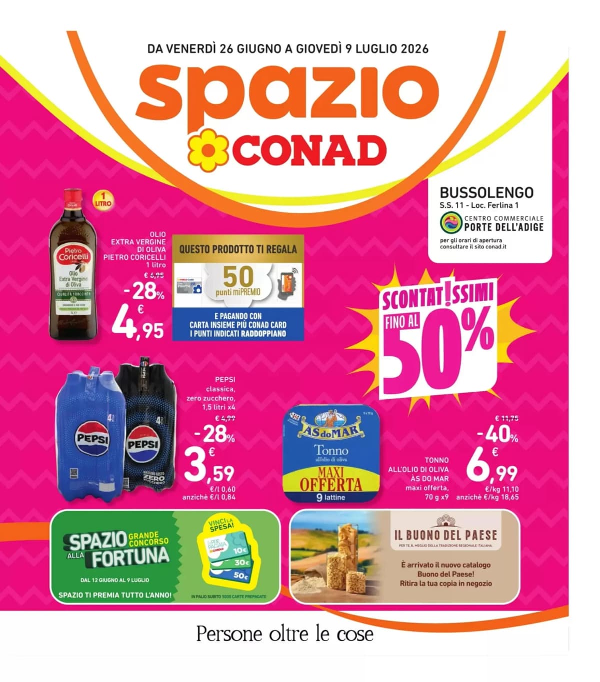 Copertina volantino Spazio Conad
