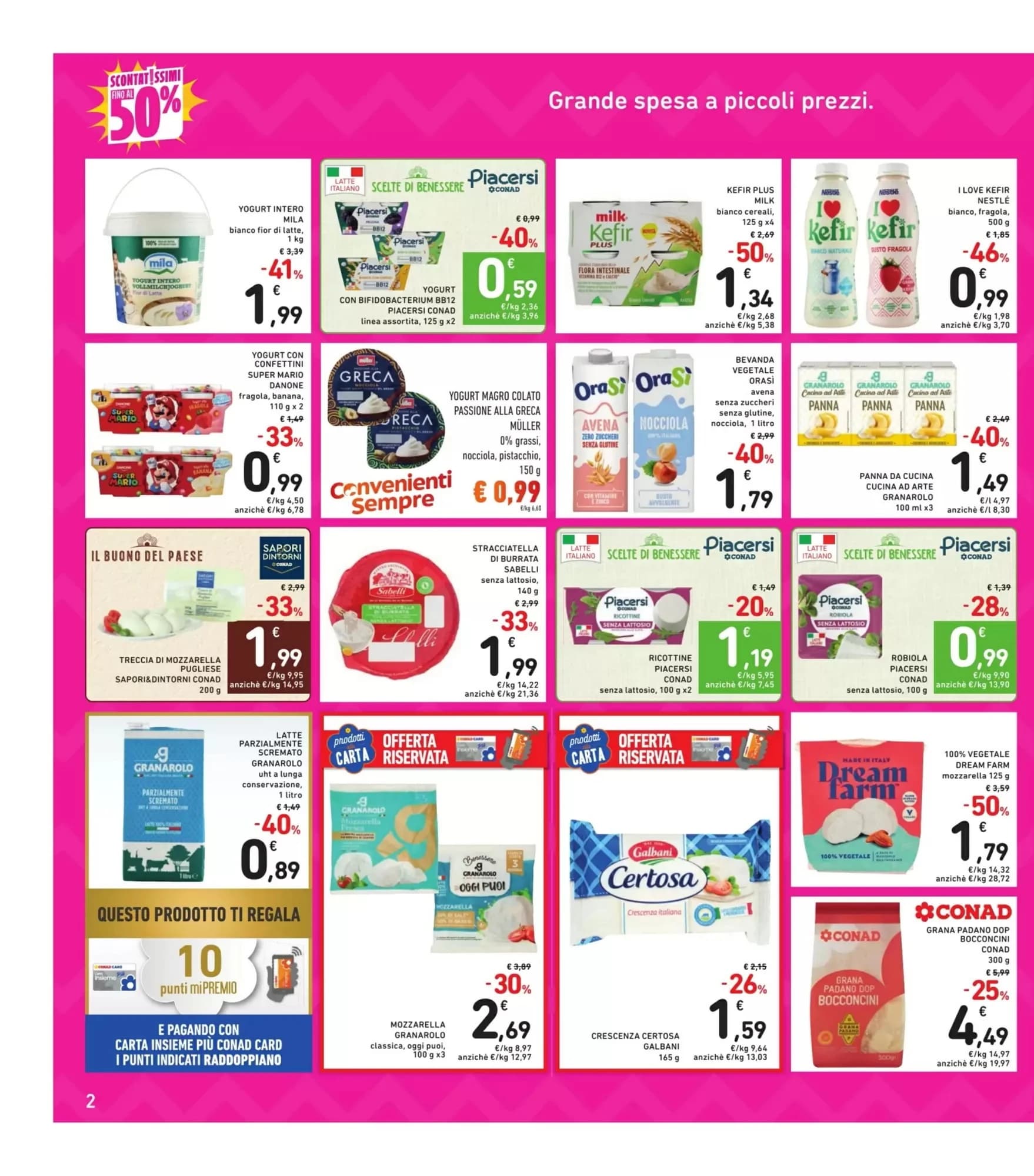 Pagina 2 - Anteprima Volantino Spazio Conad: Offerte valide dal 26 Giugno al 9 Luglio 2026