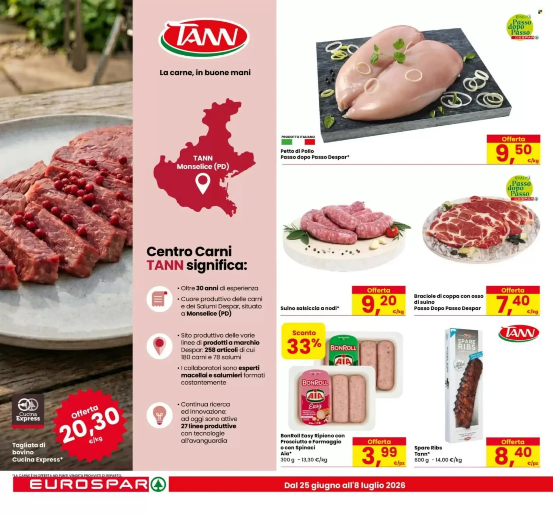Pagina 2 - Anteprima Volantino Eurospar: Offerte valide dal 25 Giugno al 8 Luglio 2026