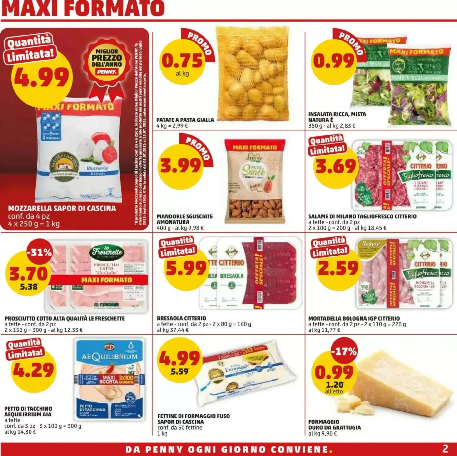 Pagina 2 - Anteprima Volantino Penny: Offerte valide dal 2 al 15 Luglio 2026